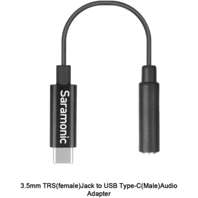 saramonic 3.5mm Female TRS to Type-C Adapter Cable